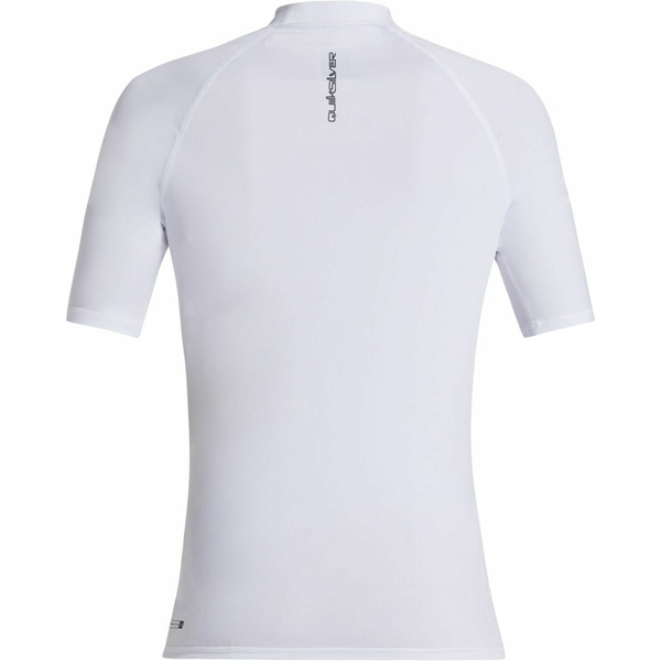 2026 Quiksilver Mens Everyday UV50 Short Sleeve Rash Vest AQYWR03130 - White